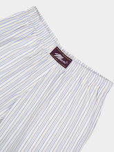 Marni Light Blue Striped Poplin Bermuda Shorts