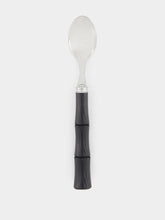Capdeco Byblos Bamboo Black Demitasse Spoon