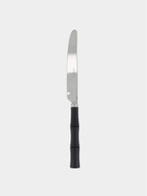 Capdeco Byblos Bamboo Black Dinner Knife