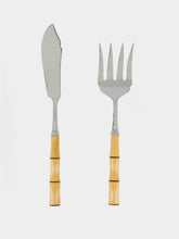 Capdeco Byblos Bamboo Fish Servers