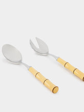 Capdeco Byblos Bamboo Salad Serving Set
