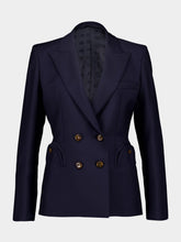 Blazé Milano First Class Navy Double-Breasted Blazer