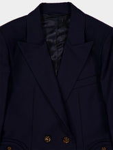 Blazé Milano First Class Navy Double-Breasted Blazer