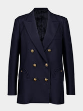 Blazé Milano Navy Double-Breasted Everynight Blazer