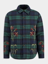 Baziszt Green Blue Masin Cotton Jacket