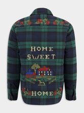 Baziszt Green Blue Masin Cotton Jacket