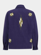 Baziszt Navy Blue Pita Cotton Jacket