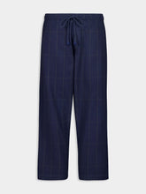 Baziszt Navy Blue Anthem Cotton Pants
