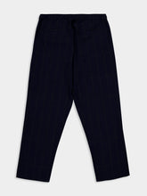 Baziszt Navy Blue Anthem Cotton Pants