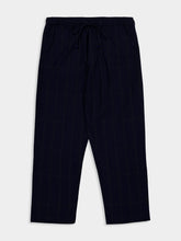 Baziszt Navy Blue Anthem Cotton Pants