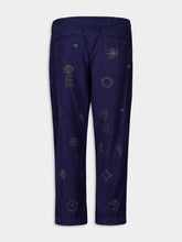 Baziszt Navy Blue Serenade Corduroy Pants