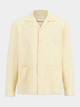 Baziszt Beige Cade Cotton Hemp Shirt