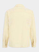Baziszt Beige Cade Cotton Hemp Shirt