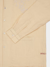 Baziszt Beige Cade Cotton Hemp Shirt