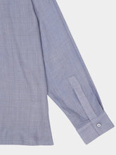 Baziszt Blue Cashmere Merino Shirt