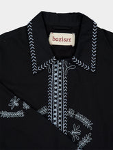Baziszt Black Fez Embroidered Jacket