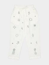 Baziszt White Serenade Trousers
