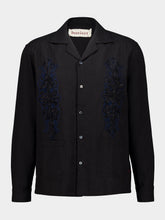 Baziszt Black Embroidered Duke Shirt