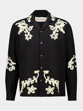 Baziszt Black Taja Embroidered Shirt