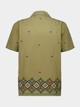 Baziszt Khaki Pistachio Shirt