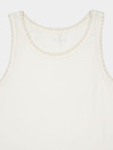 Baziszt White Croquet Tank Top