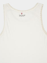 Baziszt White Croquet Tank Top