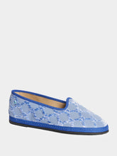 Piedaterre Modigliani Blue Slippers Bevilacqua Edition