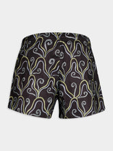 Commas Pearl Currents Black Swim Shorts