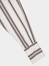 Marrakshi Life Striped Button-Up Blouse