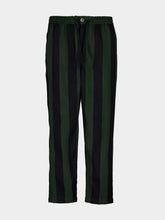 Marrakshi Life Striped Cotton Trousers