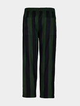 Marrakshi Life Striped Cotton Trousers