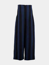 Marrakshi Life High-Waist Striped Trousers