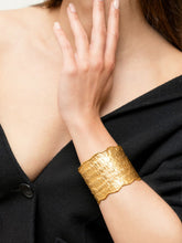 Sylvia Toledano Gold Swan Small Cuff Bracelet