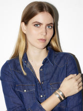 Silver Bianca Small Cuff Bracelet