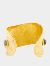 Sylvia Toledano Gold Flow II Labradorite Cuff Bracelet