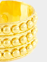 Sylvia Toledano Gold Tribal Cuff Bracelet