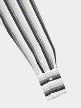 Marrakshi Life French Cuff Stripe 2 Long-Sleeved Shirt