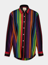 Marrakshi Life Button-Down Stripe 44 Long-Sleeved Shirt