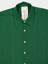 Marrakshi Life Kelly Green Button-Down Long-Sleeved Shirt