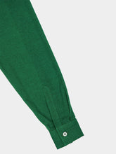 Marrakshi Life Kelly Green Button-Down Long-Sleeved Shirt