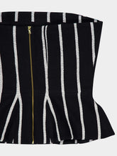 Marrakshi Life Black Bandeau Corset Stripe 114