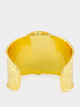 Sylvia Toledano Sphere Malachite Cuff Bracelet