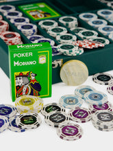 Hector Saxe Paris Avocado Grained Poker Set 440 Chips