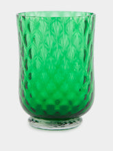 Cabana Balloton Dark Green Wine Glass