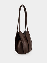 HEREU Dark Brown Calella Bucket Shoulder Bag