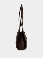 HEREU Dark Brown Calella Bucket Shoulder Bag
