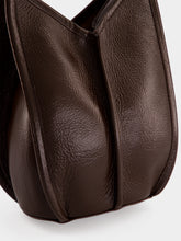 HEREU Dark Brown Calella Bucket Shoulder Bag