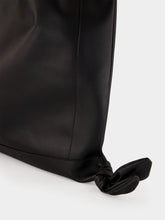 HEREU Black Cador Leather Shoulder Bag