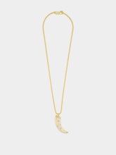 Aurélie Bidermann Gold Caftan Moon Necklace