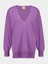 Paula Calista Bellflower V-Neck Long Sleeve Top